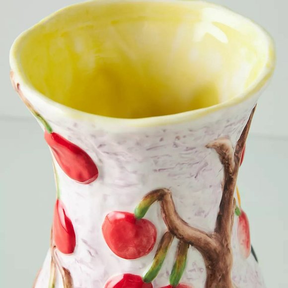 Anthropologie Nathalie Lete Nature Nurture Vase French Chic Style - NEW - Picture 2 of 3